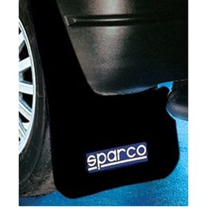Sparco Mudflaps Access Black Rubber