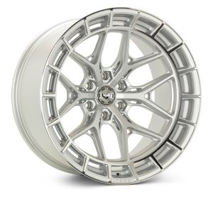 Vossen Wheels HFX-1 Hybrid ForgedX Wheels 22 Inch 12J ET44 6x139.7 Ultra Deep Concave Flow Form Polished Silver