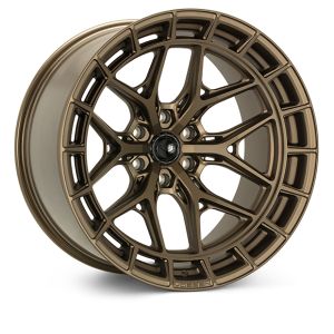 Vossen Wheels HFX-1 Hybrid ForgedX Wheels 22 Inch 9.5J ET20 6x139.7 Deep Concave Flow Form Terra Bronze