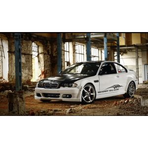 SK-Import Wide body Kit Unpainted Polyester BMW 3-serie