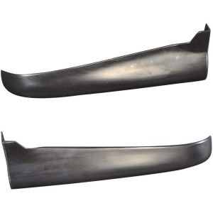 Aerodynamics Rear Bumper Corner Mugen Style Black Polyurethane Honda Civic