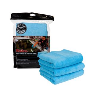 Chemical Guys Microfiber cloth Workhorse Professional Grade Blue Microfiber