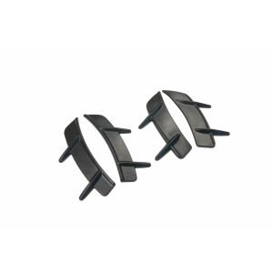 PU Design Front and Rear Aero Turbulators T Style Black Polyurethane Subaru,Toyota Pre Facelift