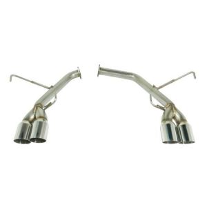Remark Rear Muffler Polished 63.5mm Stainless Steel Subaru Impreza