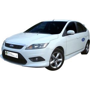 Motordrome Front Bumper Lip 3/5 Doors Unpainted ABS Plastic Ford Focus