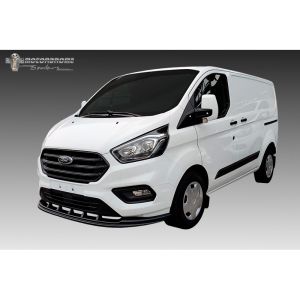 Motordrome Front Bumper Lip Black ABS Plastic Ford Transit