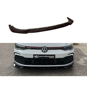Motordrome Front Bumper Lip Black ABS Plastic Volkswagen Golf