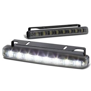 SK-Import Front Daytime Running Lights 8 LEDs Smoke Lens