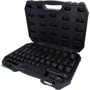 KS tools Socket Wrench Set Force Black Steel