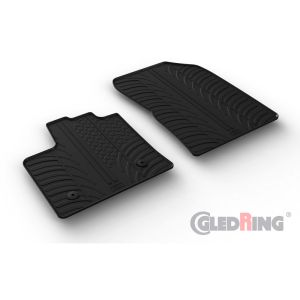 Gledring Car Mats Black Rubber Renault Express Cargo