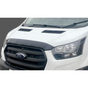 RGM Hood Protector Gloss Black ABS Plastic Ford Tourneo, Transit