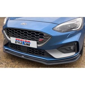 RGM Front Bumper Lip Black ABS Plastic Ford Focus
