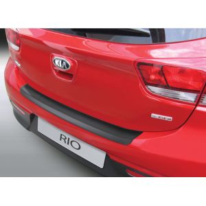 RGM Rear Bumper Protector Black ABS Plastic Kia Rio
