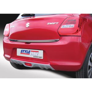 RGM Rear Skid Plate 5-Doors Silver ABS Plastic Suzuki Swift
