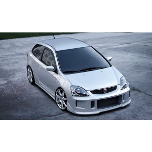 SK-Import Front Bumper Unpainted Polyester Honda Civic
