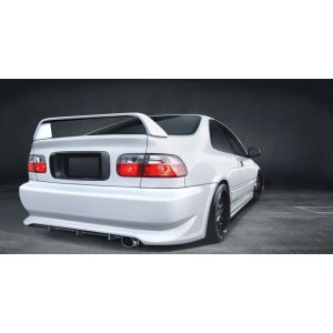 SK-Import Rear Bumper Unpainted Polyester Honda Civic
