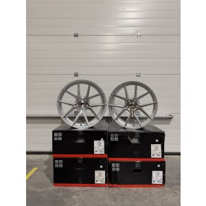 JR-Wheels JR30 SECOND CHANCE Wheels 19 Inch 8.5J ET45 5x112 Flow Form Silver Machined Face