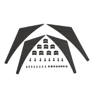 SK-Import Canards Black Polyurethane