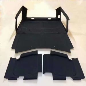 SK-Import Interior Isolation Set Black Cotton Jeep Wrangler