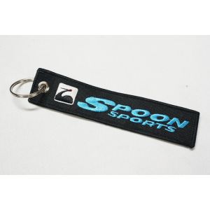 Key Chain SPN Style Black Nylon