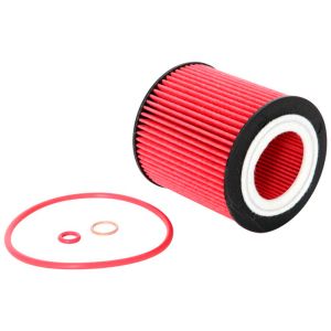 K&N Oil Filter High Performance Red Steel BMW