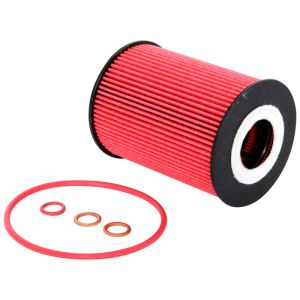 K&N Oil Filter High Performance Red Steel Bmw,Porsche