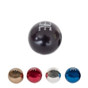 D1 Spec Shift Knob Round 5-Speed Aluminium