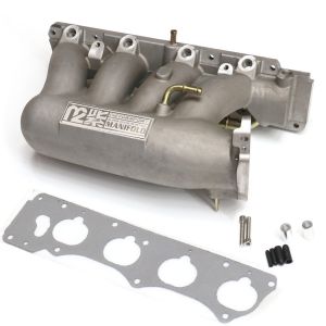M2 Motorsport Intake Manifold Racing Silver 70mm Aluminium Honda Civic,Accord,Integra
