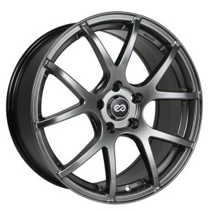 Enkei M52 Wheels 18 Inch 8J ET32 5x120 Hyper Black