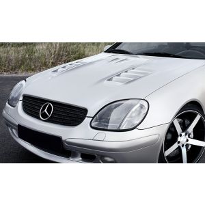 SK-Import Front Hood Unpainted Polyester Mercedes SLK-Class