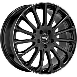 MSW MSW 30 Wheels 19 Inch 9J ET44 5x112 Gloss Black Machined