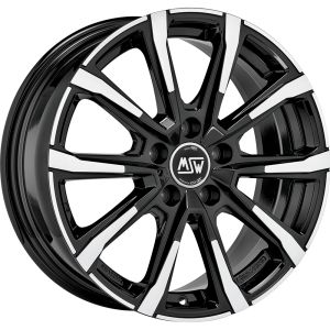 MSW MSW 79 Wheels 18 Inch 7.5J ET49 5x112 Gloss Black Machined