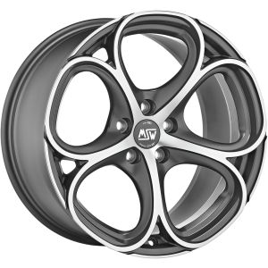 MSW MSW 82 Wheels 19 Inch 8J ET33 5x110 Polished Gun Metal