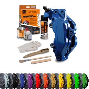 Foliatec Brake Caliper Paint Set 3 Components Heat Resistant