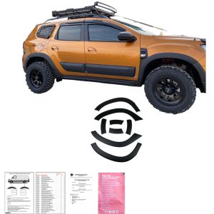 Oneway Exterior Kit Black ABS Plastic Dacia Duster