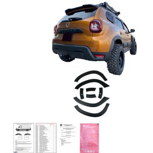 Oneway Exterior Kit Black ABS Plastic Dacia Duster
