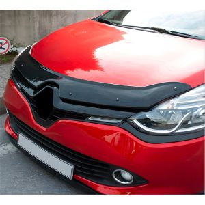 Oneway Hood Protector Black ABS Plastic Renault Clio