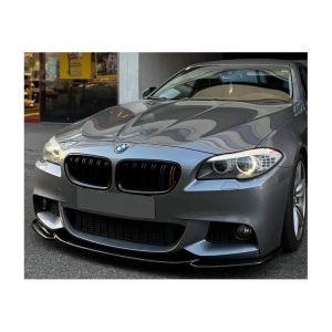 Oneway Front Bumper Lip Black ABS Plastic BMW 5-serie