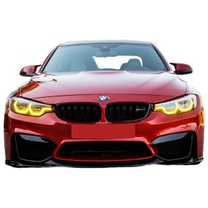 Oneway Front Bumper Splitters Black ABS Plastic BMW M3, M4