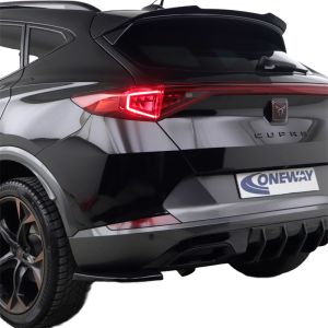 Oneway Rear Bumper Corners Black ABS Plastic Cupra Formentor