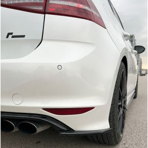 Oneway Rear Bumper Corners Black ABS Plastic Volkswagen Golf