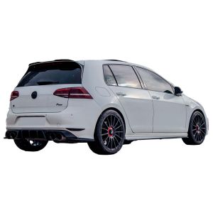 Oneway Rear Bumper Corners Black ABS Plastic Volkswagen Golf