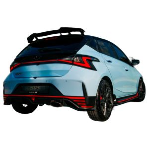 Oneway Rear Bumper Corners Black ABS Plastic Hyundai i20n