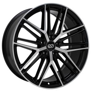 Enkei Phantom Wheels 18 Inch 8J ET40 5x108 Black Machined