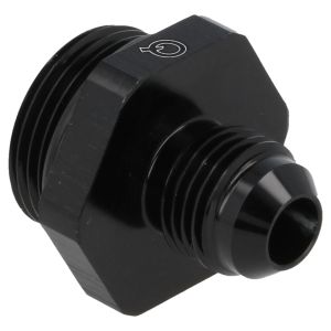 QSP Oil Cooler Adapter Male Black Aluminum