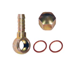 QSP Injection Fuel Pump Mounting Kit Injection Black 2400ml 8mm