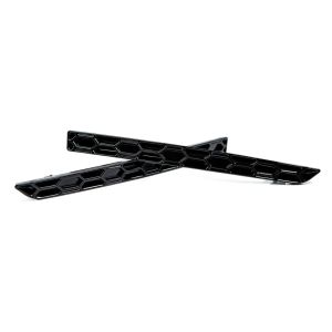 Acexxon Rear Reflector Insert Honeycomb Style Gloss Black Plastic BMW 3-serie,4-serie