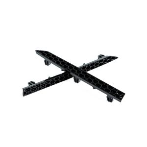 Acexxon Rear Reflector Insert Honeycomb Style Gloss Black Plastic BMW 3-serie,4-serie