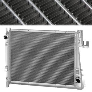 J2 Engineering Radiator Performance 3 Row Silver Aluminum Dodge Ram