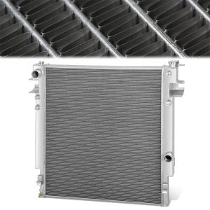 J2 Engineering Radiator Performance 3 Row Silver Aluminum Dodge Ram